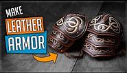 Leather Armor Tutorial - Shoulder Armor | Spaulders | Pauldrons