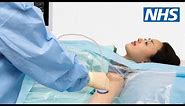 Having a PICC line insertion