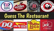 Guess The Fast Food Restaurant Logo (logo quiz)