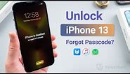 How to Unlock iPhone 13/iPhone 13 Pro/iPhone 13 Mini without Face ID or Passcode If forgot
