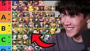 Is This the BEST Smash Ultimate Tier List?