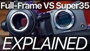 Full-Frame vs Super35 Cinematography EXPLAINED