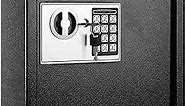 KYODOLED Electronic 60 Keys Cabinet Wall Mount,Digital Key Safe Lock Box,Large Security Lockbox for House Key,Heavy Duty Combination Lock Storage,14.3'' X 12'' X3.94'' (Black,60 Keys)
