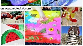 47 Summer Crafts for Preschoolers to Make this Summer! - Red Ted Art - Kids Crafts