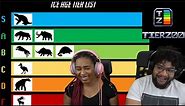 The Ice Age Tier List from TierZoo! ft. Chavezz