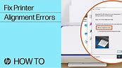 Fix Alignment Errors on HP Printers | HP Printers | HP Support