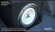 JL Audio W1 Subwoofer Demo | 10W1V2 Bass Test