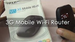TP-LINK 3G Mobile WiFi Hotspot Router M5350 Overview