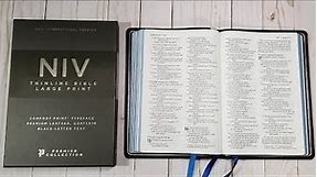 Premier Collection NIV Thinline Large Print Bible Review