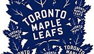 Toronto Maple Leafs Team NHL National Hockey League Sticker Vinyl Decal Laptop Water Bottle Car Scrapbook (Type 3 - Main Logo)