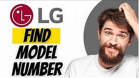 How to Find Model Number or Serial on LG Smart TV Using TV Setting!