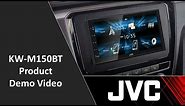 JVC KW-M150BT Digital Multimedia Receiver Product Demo Video