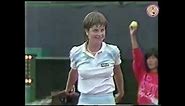 1985 Fed Cup Final Hana Mandlikova vs Kathy Jordan