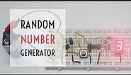 Random number generator circuit ( without use of coding )