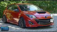 BIG TURBO MazdaSpeed 3 Review! The Sketchiest Hot Hatch Ever Sold?