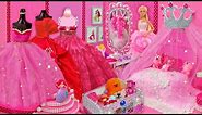 Barbie Dress up ~ Mini Makeup ~ Barbie Doll Dresses and more