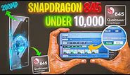 SNAPDRAGON 845 PROCESSOR UNDER 10,000 😱 🔥 Best Gaming Phone For Pubg & Bgmi Under 10000