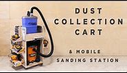 Dust Collection Cart - Shop Vac and Separator Storage
