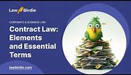 Contract Law: Elements and Essential Terms - Essay Example