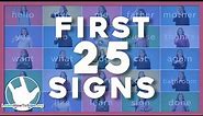 25 ASL Signs You Need to Know | ASL Basics | American Sign Language for Beginners