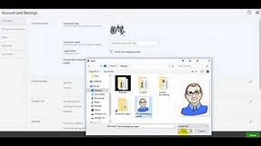 How to change company logo on QuickBooks Online