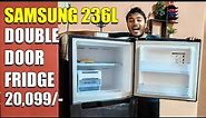 SAMSUNG 236 L Frost Free Double Door Refrigerator Review in Hindi