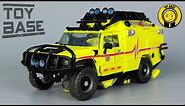 Hummer Ratchet Transformers Masterpiece Movie series MPM11 Ratchet Hummer H2 Ambulance SUV robot