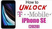 How to Unlock T-Mobile iPhone SE 2 (2020) - Use in USA and Worldwide!