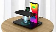 4 in 1 Fast Charging Station, Multi-Function Wireless Charging Dock