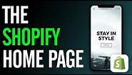 How To Design A Shopify Home Page THAT SELLS!