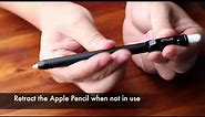 Ztylus Slim Apple Pencil Case Installation