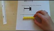 2.MD.1 Measuring with centimeter cubes and ruler