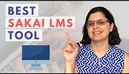 Sakai Lessons Tutorial | Best Sakai LMS Feature | College Teaching Tips