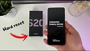 Samsung Galaxy S20 hard reset