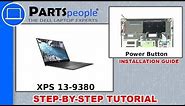 Dell XPS 13-9380 (P82G002) Power Button How-To Video Tutorial