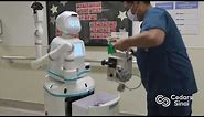 Robots Help Nurses Get the Job Done – With Smiles and Beeps| Cedars-Sinai Newsroom