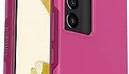OtterBox Galaxy S22 Symmetry Series Case - RENAISSANCE PINK, ultra-sleek, wireless charging compatible, raised edges protect camera & screen
