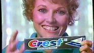 1985 Crest Tartar Control Toothpaste "It's very simple" TV Commercial