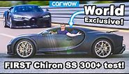 I'm the FIRST to go in the 300mph Bugatti Chiron Super Sport *WORLD EXCLUSIVE*