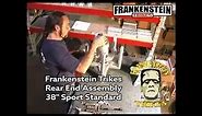 Trike Rear End Assembly 38" Sport Standard - Frankenstein Trikes