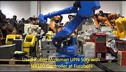 USED ROBOT MOTOMAN UP50N WITH NX100 CONTROLLER AT EUROBOTS