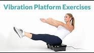 Vibration Plate Exercises for Total Body Workout (With Resistance Bands)