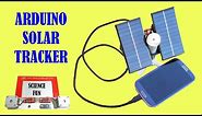 Arduino Solar Tracker with USB Phone Charger – DIY Tutorial