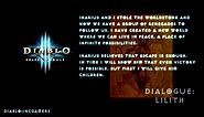 Diablo 3 Reaper of Souls - Lilith Dialogue (Spoiler)