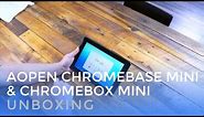 AOpen Chromebase Mini & Chromebox Mini Unboxing