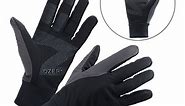 OZERO Mens Winter Thermal Gloves Touch Screen Glove Water Resistant Windproof Warm for Driving Cycling Running