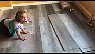 How to install life proof vinyl plank flooring home depot beginer