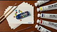🎨 Customized Postcard - Painting Smarties on a Postcard! 🍫