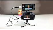 DIY Use Smartphone as a DSLR Monitor