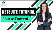 Netsuite Course | NetSuite Tutorial | Oracle Netsuite Training | Learning Netsuite | Upptalk